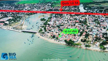 Cần tiền ủng hộ đồng bào bão lũ bán gấp 2 lô đất nền khu kinh tế Vân Phong, Khánh Hòa