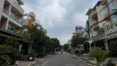 Mặt tiền đường Số khu Tên Lửa- Bình Tân, gần ngay Aeon Bình Tân.
