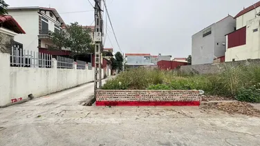 Bán 70m đất lô góc, 2 mặt thoáng thôn Ấp 1, Tiền Phong, Mê Linh, HN. Giá 3,58 tỷ.