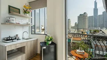 🔥Căn hộ 1 Phòng ngủ/Studio mới _Balcony, cửa sổ_30-50m2 ngay Phạm Viết Chánh, gần cầu Thị Nghè