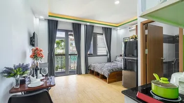 🍓CĂN HỘ 1 PHÒNG NGỦ TÁCH BẾP_BAN CÔNG _NGÃ TƯ HÀNG XANH_XVNT_ BÌNH THẠNH🍓