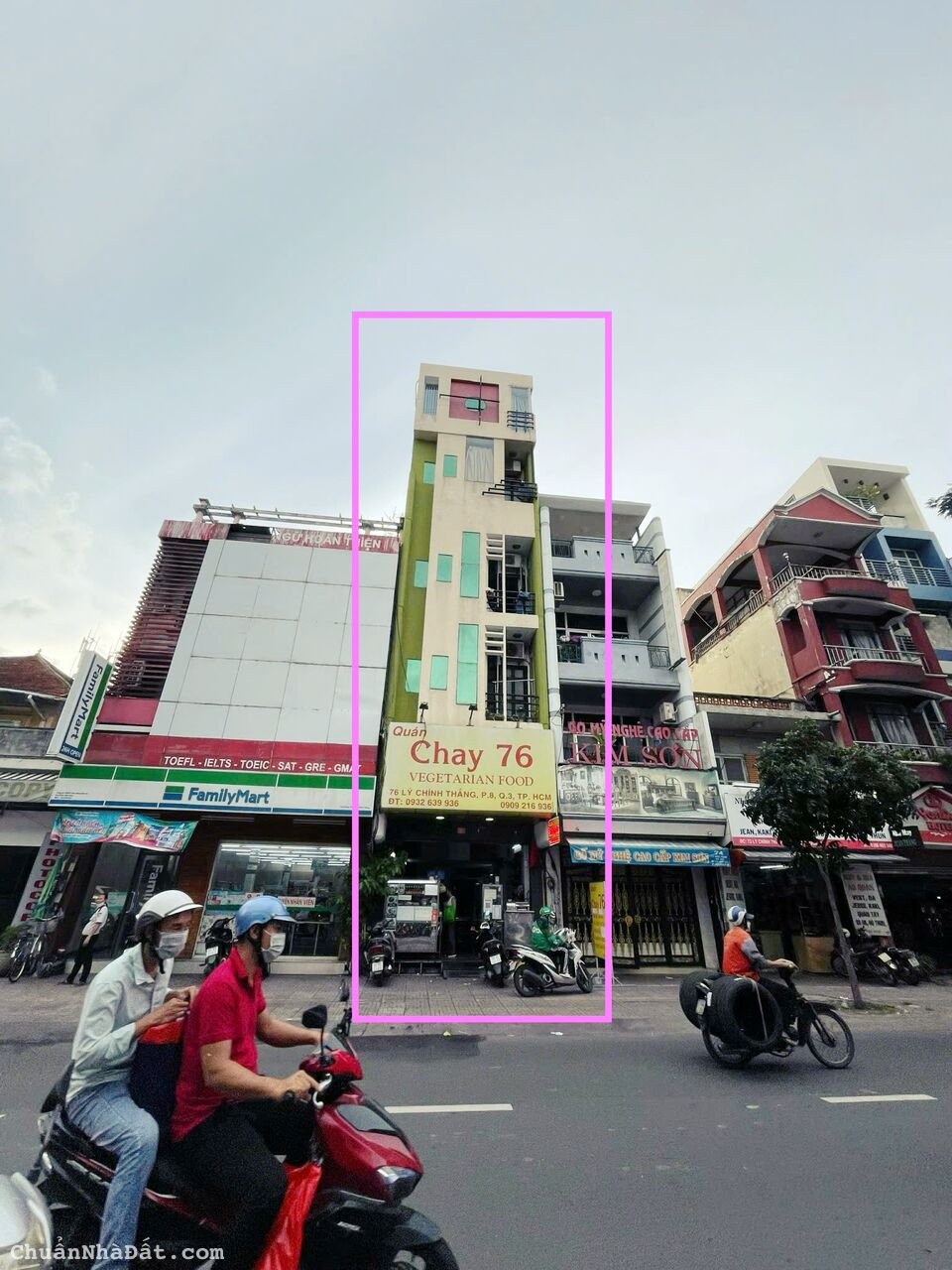 Bán Nhà Mặt Tiền Số: 76 Lý Chính Thắng, Phường Võ Thị Sáu, Quận 3. DT: 4,4 x 24m - 6 Tầng.