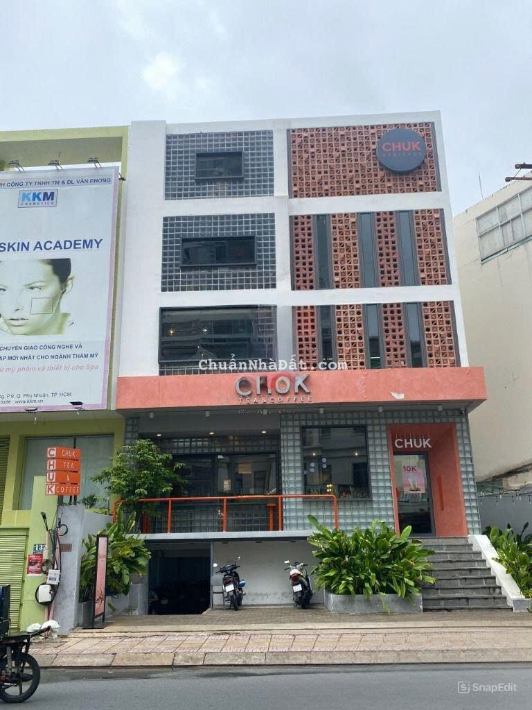 Bán Tòa Nhà Ngang 15m Mặt Tiền Số 130 Phổ Quang. Hầm + 4 Tầng. Có HĐ Thuê: 100 Triệu