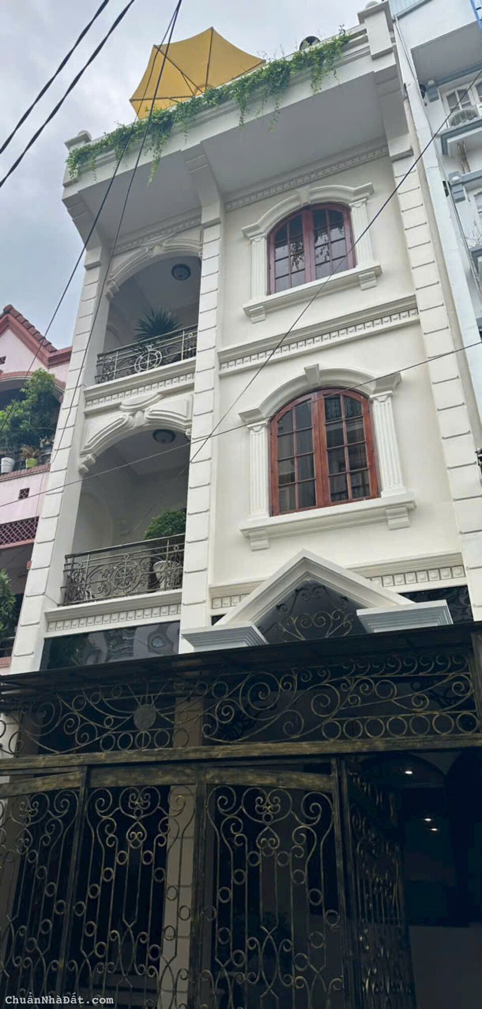 Nhà Bán Cực Đẹp Số 163/19 Thành Thái. Ngang 6m Dài 16m. Hầm + 5 Tầng.