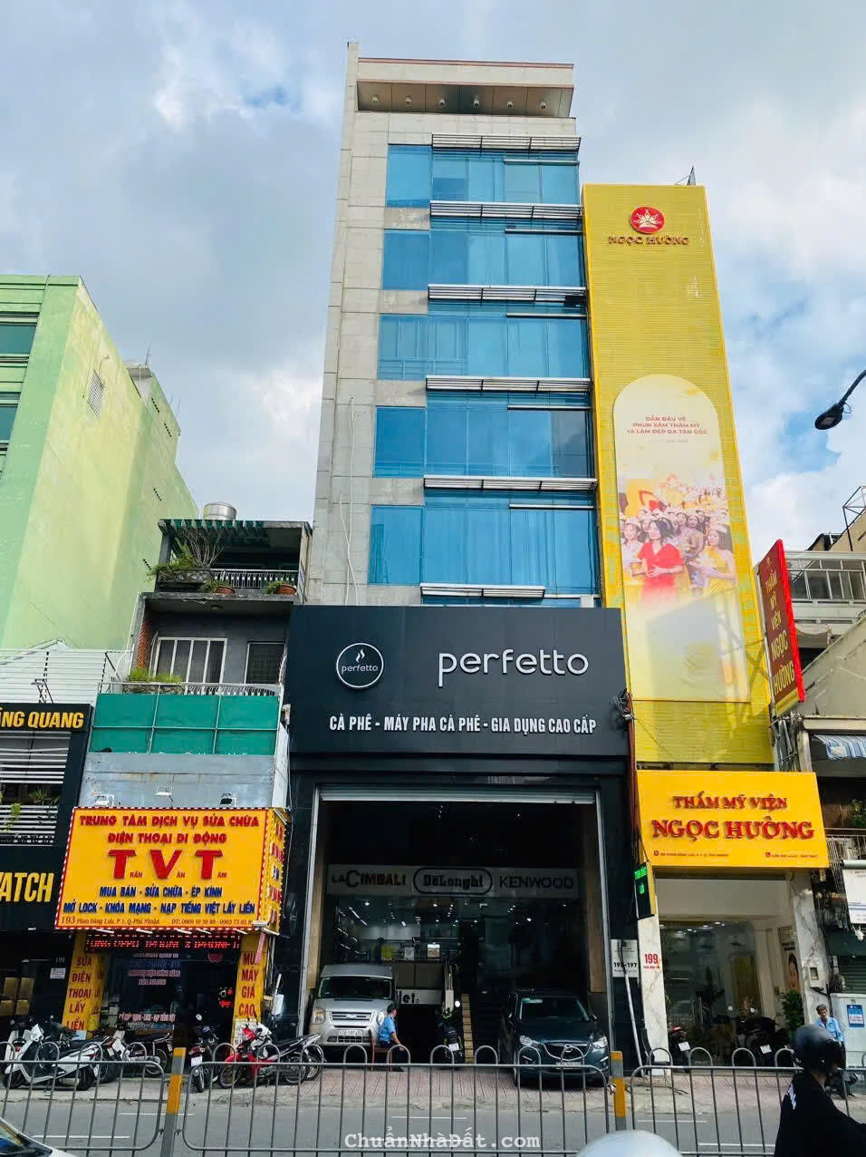 Bán Tòa Nhà Mặt Tiền Số: 195 - 197 Phan Đăng Lưu, Quận Phú Nhuận. Hầm + 9 Tầng