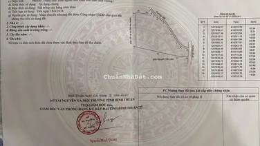 Bán đất mặt tiền đường gần cầu nối nút giao cao tốc Dầu Dây - Phan Thiết thuộc xã Sông Phan, huyện