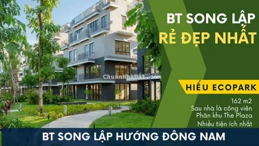 Quỹ hàng nhà phố đại lộ, biệt thự song lập eco central park vinh rẻ nhất. 0977778286