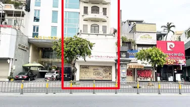 Cho thuê mặt tiền 57-59 Cách Mạng Tháng 8 7x23m 3 lầu THANG MÁY, p.Bến Thành Quận 1