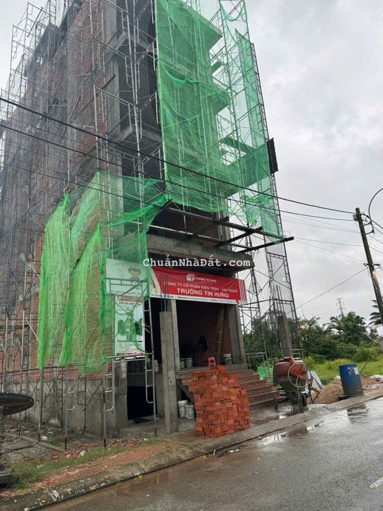 LÔ KẾ GÓC - NGANG BỀ THẾ 6M - XD HẦM 5 TẦNG - PHÚ HỮU Q9 - NHỈNH 6Đ