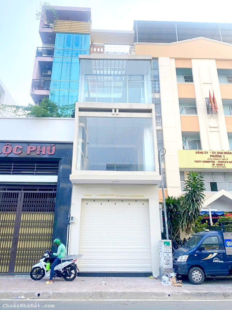 Cho thuê nhà mặt tiền đường Lý Thái Tổ, Phường 9, Quận 10. Trệt, 5 lầu, 4x18 chỉ 60tr