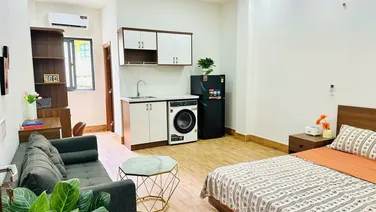 Căn hộ Studio 35m2 Full nội thất cửa sổ gần Học viện Hàng Không, Lotte Tân Bình