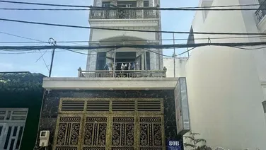 Bán Nhà 4 tầng Mặt tiền đường Hà Chương, phường Trung Mỹ Tây, Q12, dt 68m2 (4mx17m). Giá 6,7Tỷ