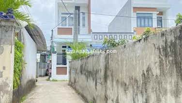 Nền hẻm 286 CMT8 6,1mx7,15m=43,7m2 Full thổ cư giá 820triệu tặng GPXD