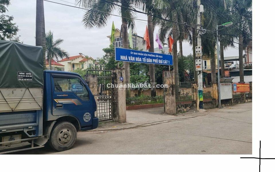 2.9 tỷ đất ngõ 241 Liên Mạc-54,5m2-ngõ thông-oto vào-kinh doanh