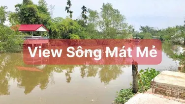 Nền 273.5m2 sh có thổ cư view sông Cách ĐH Tây Đô 2.5km, CRang, CTho