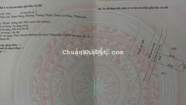 Nền thổ cư Cái Răng Rạch Bà Vèn gần Bệnh Viện số 10