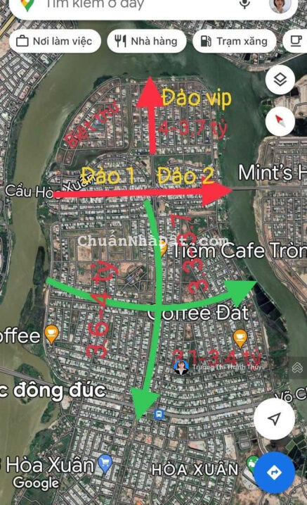 Giá siêu tốt! Sản phẩm đất nền, biệt thự tại Hoà Xuân, vị trí đẹp T7/2023 chuyên KĐT Hoà Xuân - ĐN