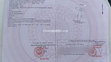 Quá Rẻ đất 5x20m đối diện chung cư khu đô thị Bình Nguyên Rất Đẹp