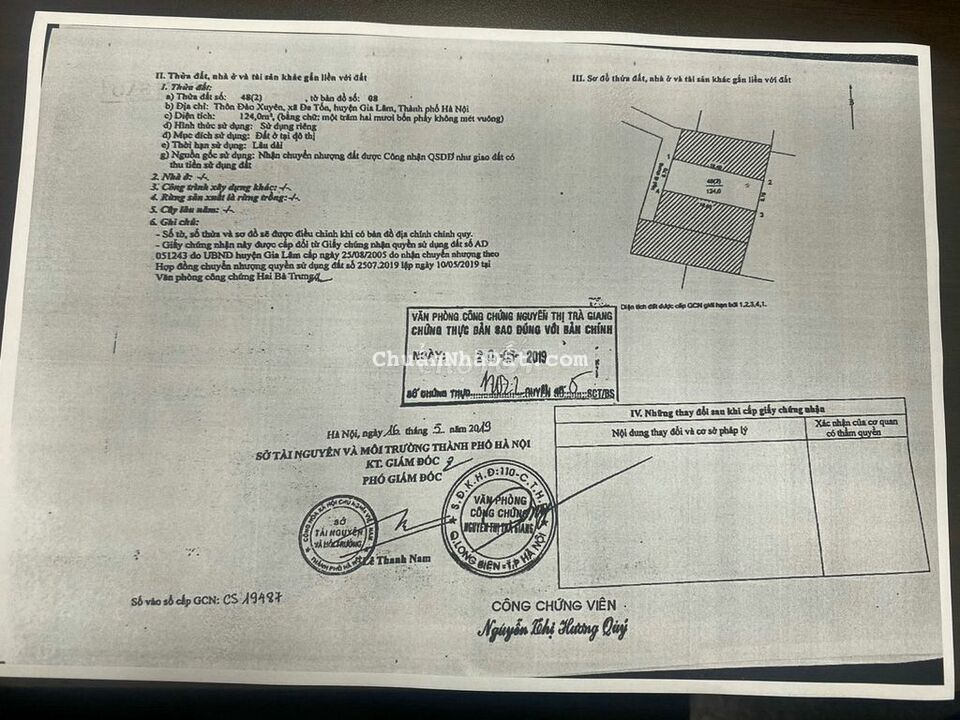 Tôi cần bán 120m2 đất Đào Xuyên, Đa Tốn đường ô tô giá 25tr/m2