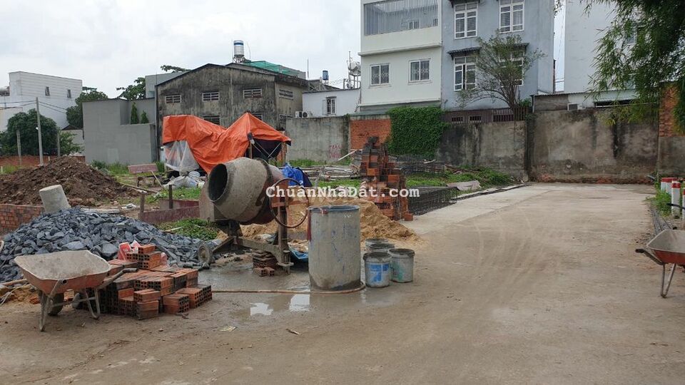 Đất full thổ 5x22, hẻm ngắn Trần Văn Mười, gần chợ đầu mối Hóc Môn