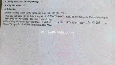 Đất Sổ Hồng Riêng 6,2x17 Có 95,2m2 Thổ Cư Đường 4m Thông