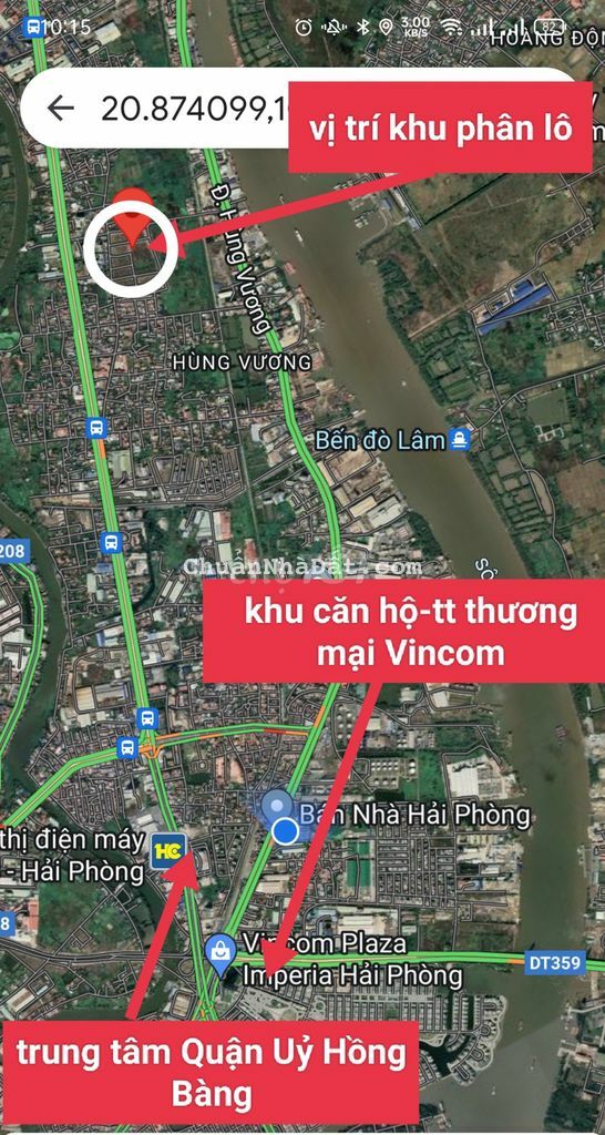 B.ÁN lô góc 165m2 đường 40m2,khu phân lô ĐỐNG CHUỐI-HỒNG BÀNG