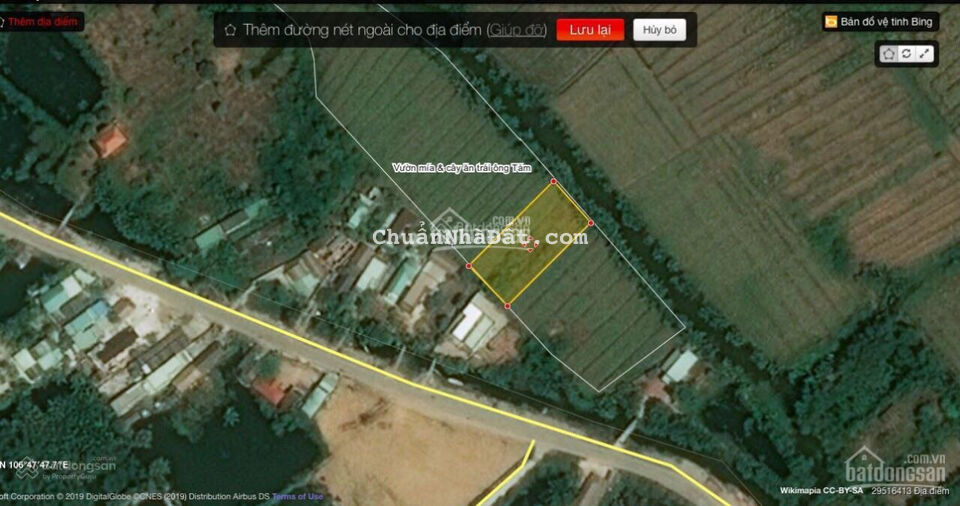 Bán 2 mặt tiền đường Nguyễn Ái Quốc, 3tr/m2 đất CLN khu an toàn, đường xe hơi, cách cầu PK 500m