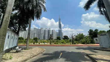 Giảm sâu. Chủ bán gấp đất 10x24m 241.5m2 xây 7 tầng Nguyễn Văn Hưởng khu Compound F. TĐ Q2. 41,5 tỷ