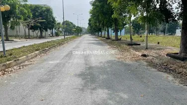 Bán Đất Mặt Tiền Đường Số 1 Khu Đô Thị Ven Sông Vàm Cỏ Đường Đôi