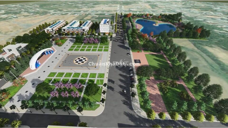 2 lô liền kề đối diện quảng trường Tư Nghĩa