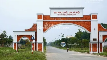 Lô góc 95.5m2 mặt đường Bãi Dài 32m, cách ngã 4 Miễu, cổng 3 ĐHQG, ĐLTL mở rộng 500m. Giá 1.25tỷ
