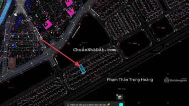Bán đất biệt thự đường Xuân Thuỷ, KĐT mới Vĩnh Hoà, Phường Vĩnh Hòa, Nha Trang, Lô 37 46trđ/m2