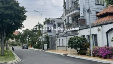 Siêu phẩm 90tỷ đất biệt thự compoud 2 mặt tiền đường Giang Văn Minh DT 20x25 CN 500m thổ 0909039799