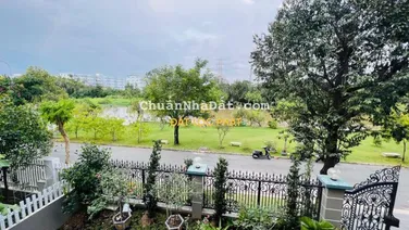 Biệt thự đơn lập view sông Nam Phú Villas Trần Trọng Cung Q7, DT 16mx24m (384m2), SHR, giá 63.5 tỷ