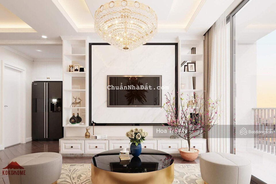 Bán căn hộ 71 Nguyễn Chí Thanh căn góc, 80m2: 2 ngủ, 2 vệ sinh, tầng cao, tặng nội thất, chỉ 3.3 tỷ