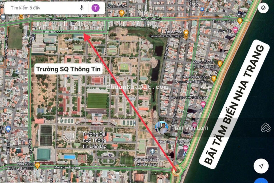 Bán nhà vị trí cực đẹp, đối diện trường Sỹ Quan Thông tin, giá tốt nhất khu vực