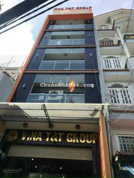 Bán tòa nhà mặt tiền Khánh Hội - Hoàng Diệu Quận 4 - DT (6.5 x 18) - Hầm 7 lầu - HĐ Thuê 150tr/th