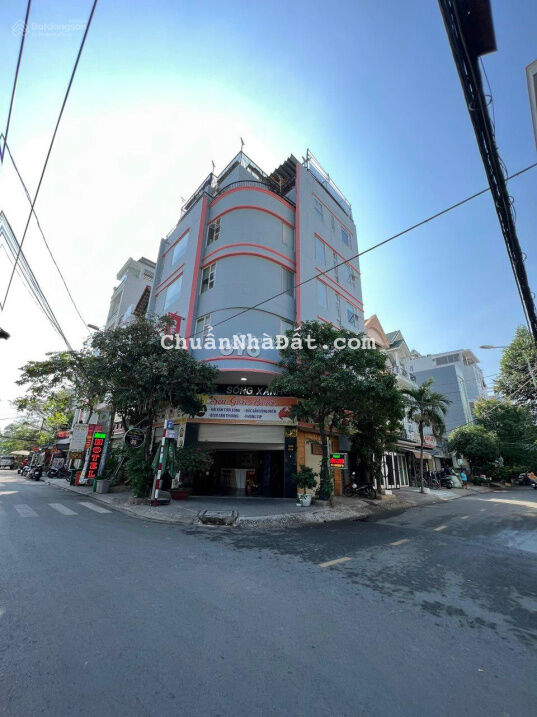 Thơm khách sạn Q7 căn góc 5 lầu, SHR hoàn công, cạnh PMH, tn 80tr/tháng