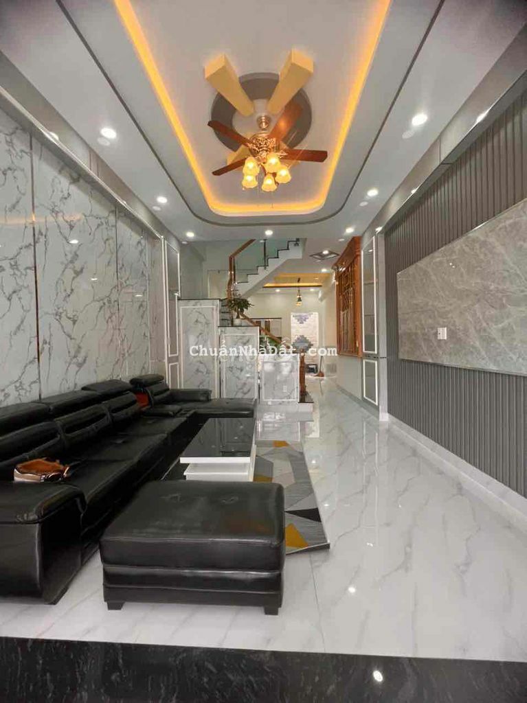 Nhà Xây Ở, 4x16 đã hoàn công, cách TL824 480m, cách Hóc Môn 5 phút