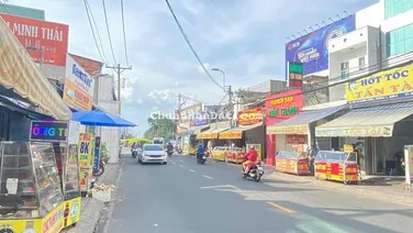 Nhà cấp 4 mặt tiền Kinh Dương Vương ngay vòng xoay mũi tàu 5x33m