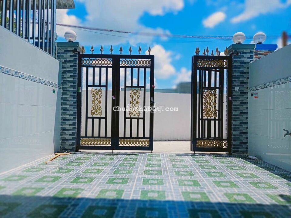 Cần bán nhà mặt tiền Hai Tặng. Đường trạm y tế vô 500m. 1T_1L, 3PN,2WC