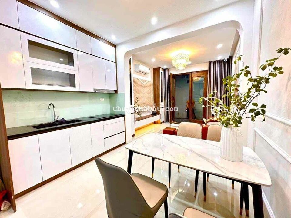 Đẹp quá! Hồ Tùng Mậu, lô góc, Oto, ngõ nông, nhà mới đẹp, full đồ, 40m