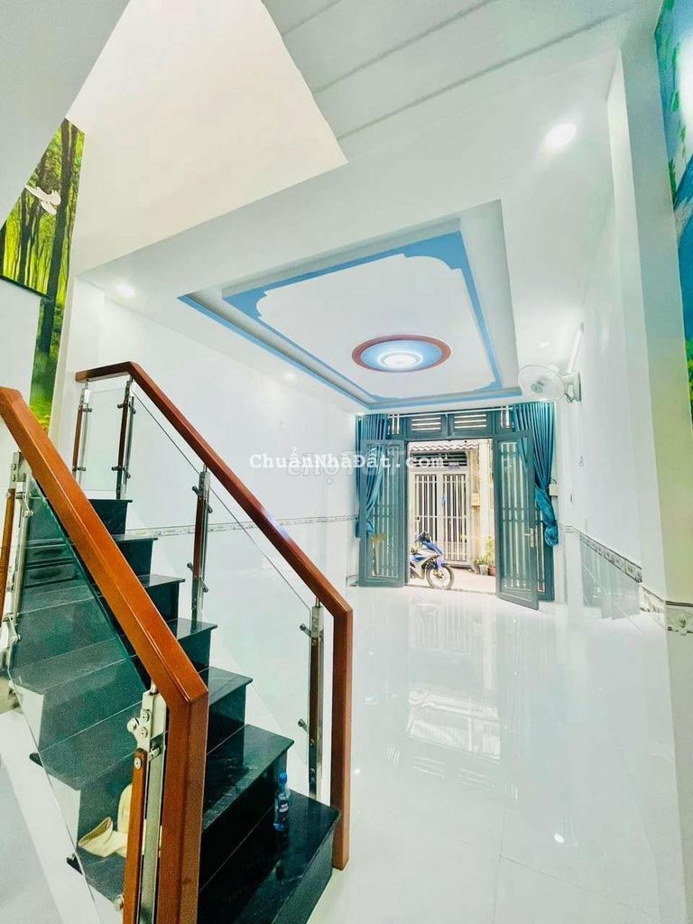 Quang Trung.P8.dt 4x12.Đúc 1 lầu 3 PN.Hẻm 3m Sát Mặt Tiền