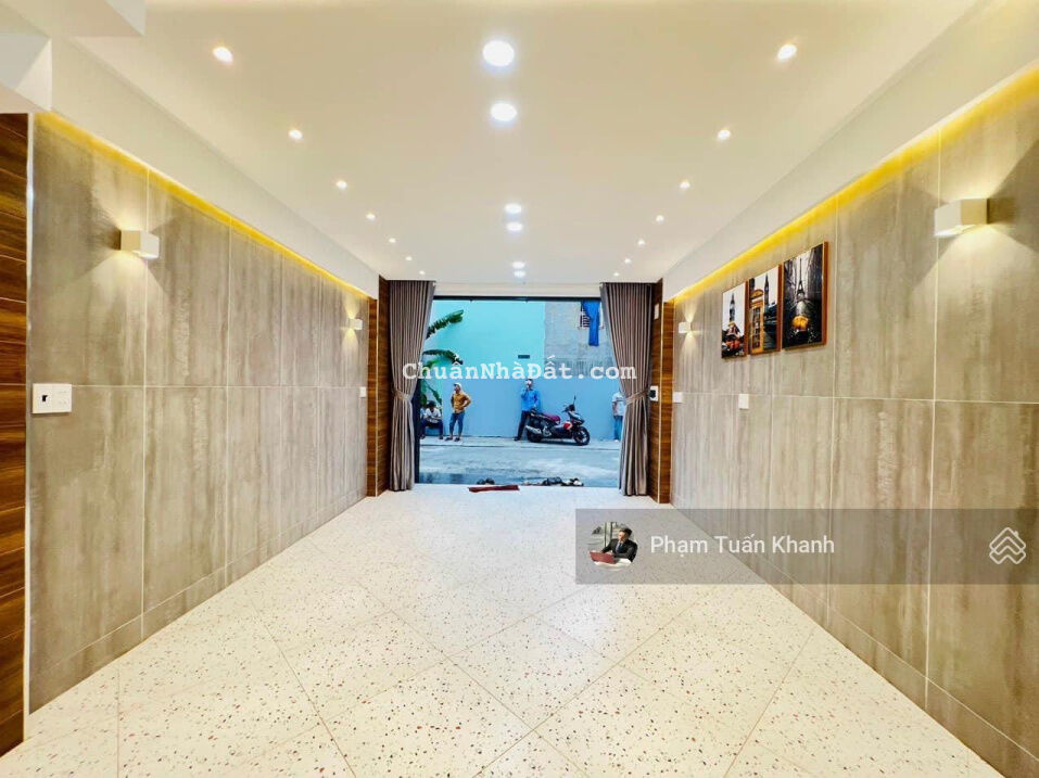 Nhà phố hiện đại Gò Vấp - Có thang máy - nở hậu 6,5m - full nội thất - khu vip