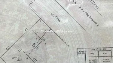 Bán nhà mặt tiền đường CMT8 , Đối diện bệnh viện Phụ Sản