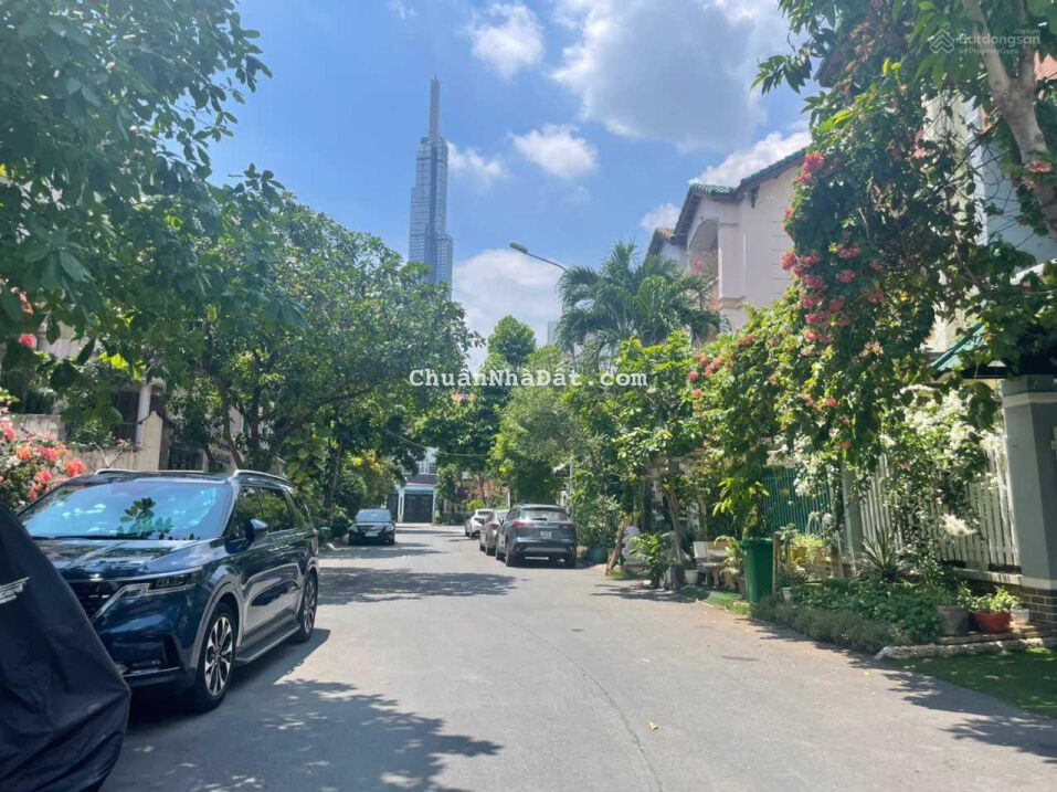 Bán villa compound giáp sông Sài Gòn đường Trần Não, Quận 2: DT 230m2; Trệt 2 lầu mới đẹp