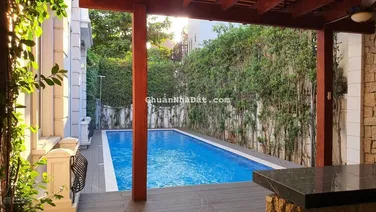Biệt thự ngay đường Quốc Hương, 360m2 hồ bơi sân vườn - 69 tỷ - 0908947618