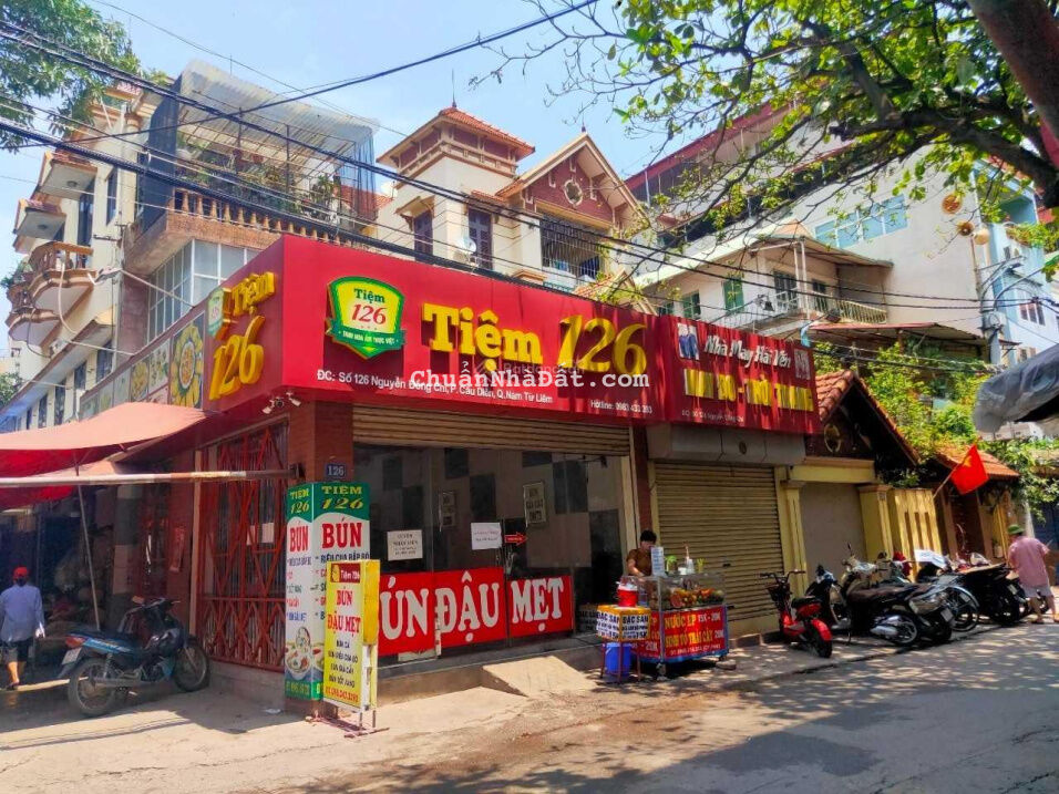 Chính chủ cần bán gấp nhà mặt phố Nguyễn Đổng Chi 80m2 lô góc, vỉa hè rộng, KD sầm uất giá 15 tỷ
