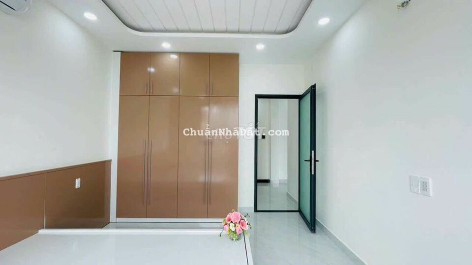 NHÀ 3,5 LẦU MỚI XÂY XONG ĐƯỜNG NGUYỄN OANH , P6 , QUẬN - GV