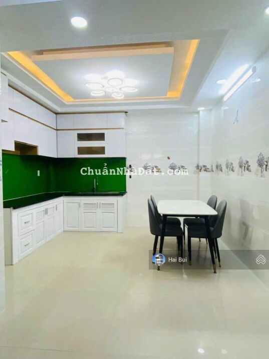 Khu nhà lầu đồng bộ cách Quang Trung 50m2 - Nhà 4 tầng mới khang trang - Xe hơi ngủ trong nhà